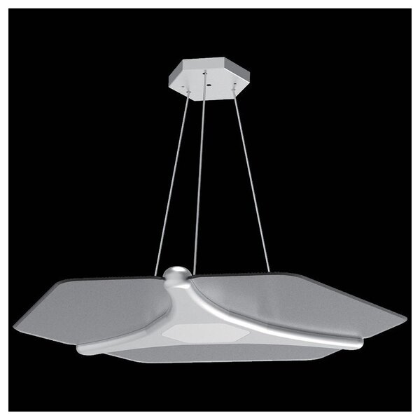 Závěsné LED svítidlo inteligentní DALEN 2S Plus (D) Silver, 56W