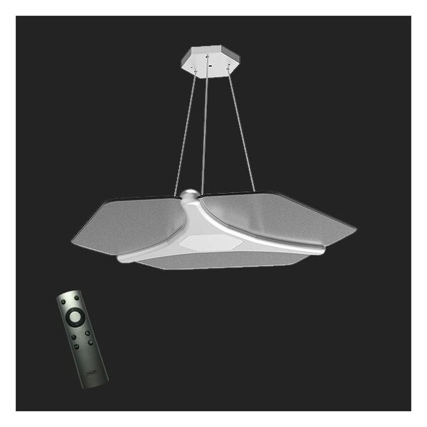 Závěsné LED svítidlo inteligentní DALEN 2S Plus (D) Silver, 56W