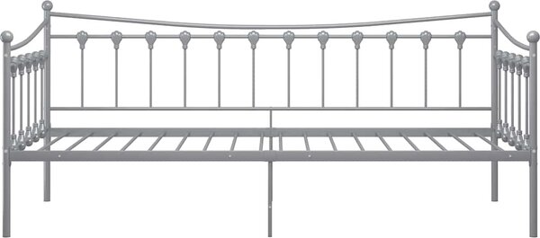 VidaXL Rám postele/pohovky kovový 90 x 200 cm [324757] Barva: Černá