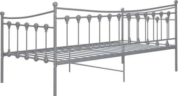 VidaXL Rám postele/pohovky kovový 90 x 200 cm [324757] Barva: Černá