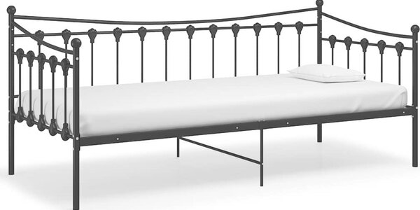 VidaXL Rám postele/pohovky kovový 90 x 200 cm [324757] Barva: Černá