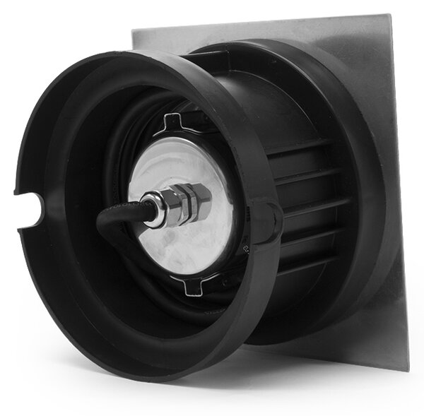 LED-lumin Zápustné zahradní LED světlo do země, hranaté 9W 24V Barevná teplota: Teplá bílá