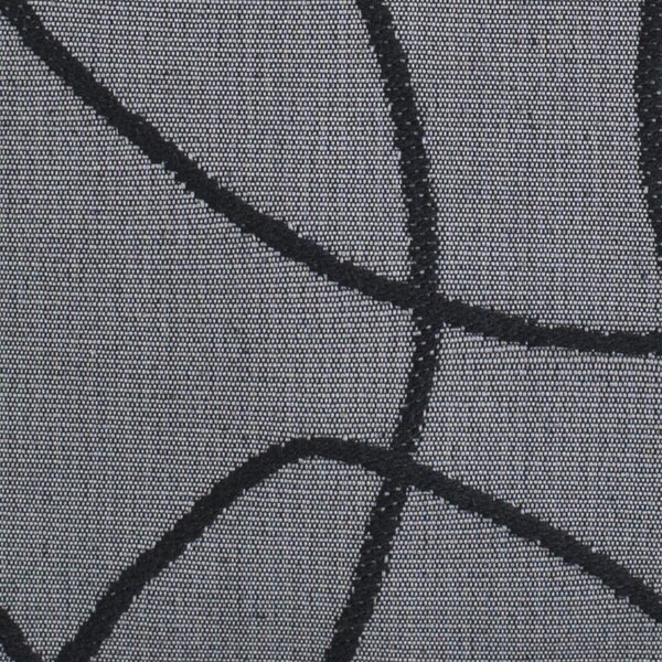 Povlak SOFA kruhy šedočerná 45 x 45 cm