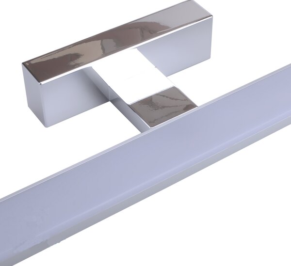 LED-lumin Světlo do koupelny nad zrcadlo LED 40cm 8W 640lm 4000K IP44 230V - chrom