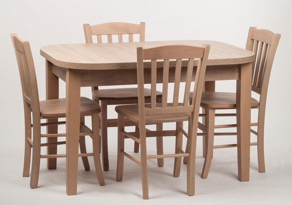 Stima Stůl MINI FORTE Rozměr: 120x85 + 40 cm, Odstín: Rustikál