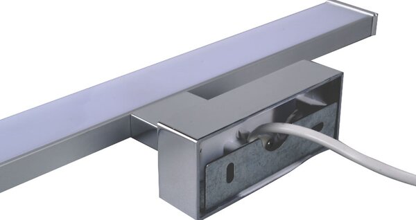 LED-lumin Světlo do koupelny nad zrcadlo LED 40cm 8W 640lm 4000K IP44 230V - chrom