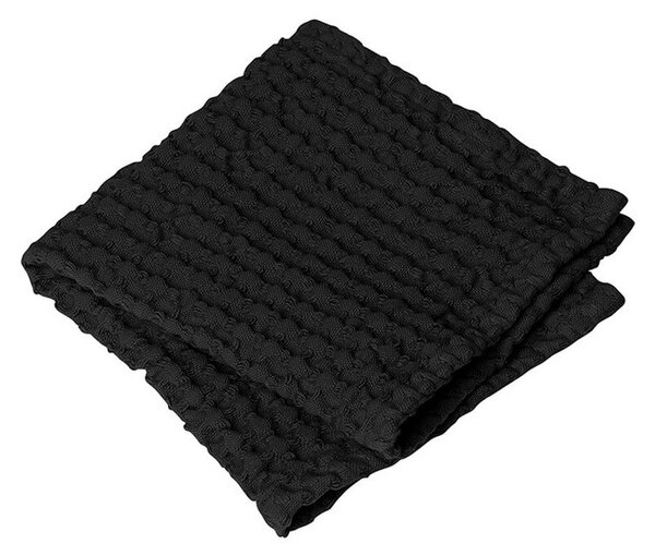 Sada 2 ks ručníků 30x30 cm Blomus CARO - černá