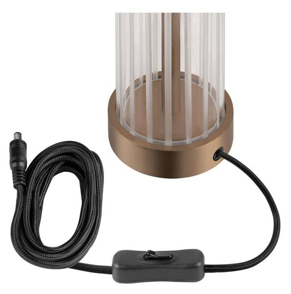 BIG WHITE SLV QUIMERA stolní lampa, 2700/3000K, měděná 1008040