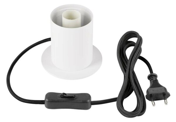 BIG WHITE SLV VARYT Stolní lampa, kulatá, 1x max. 6W, E14, bílá 1008110