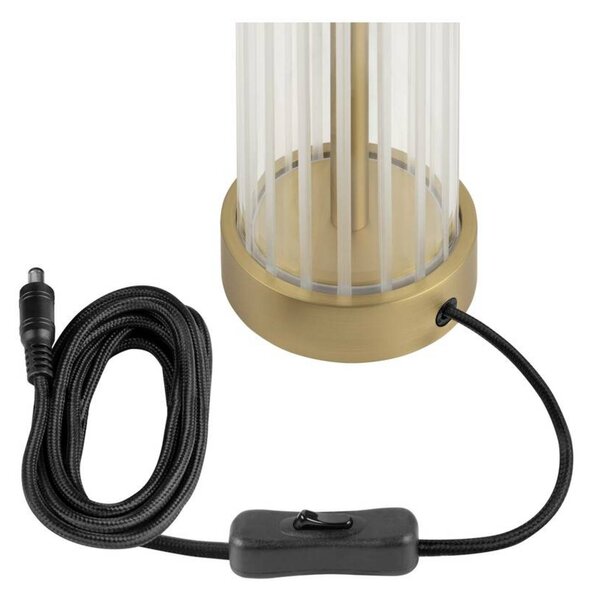 BIG WHITE SLV QUIMERA stolní lampa, 2700/3000K, mosaz 1008039