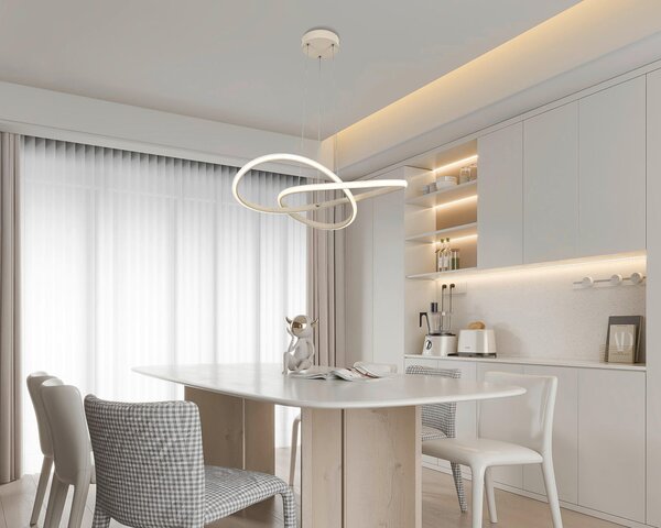 ZÁVĚSNÉ LED SVÍTIDLO, 55/120 cm Novel - Závěsná LED svítidla