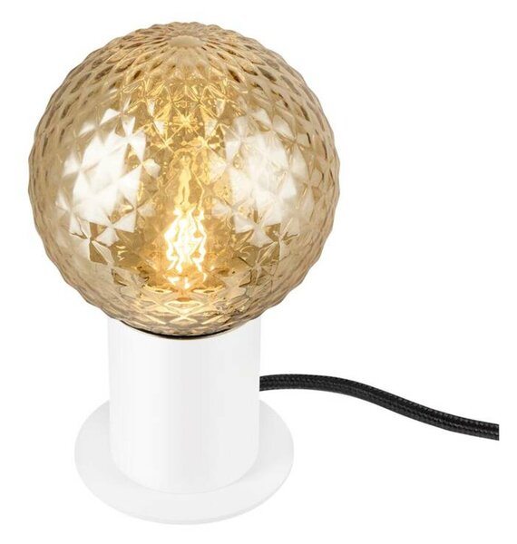 BIG WHITE SLV VARYT Stolní lampa, kulatá, 1x max. 6W, E14, bílá 1008110