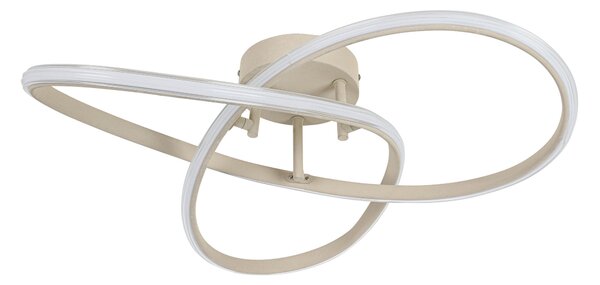 STROPNÍ LED SVÍTIDLO, 55/55/15 cm Novel - Stropní svítidla