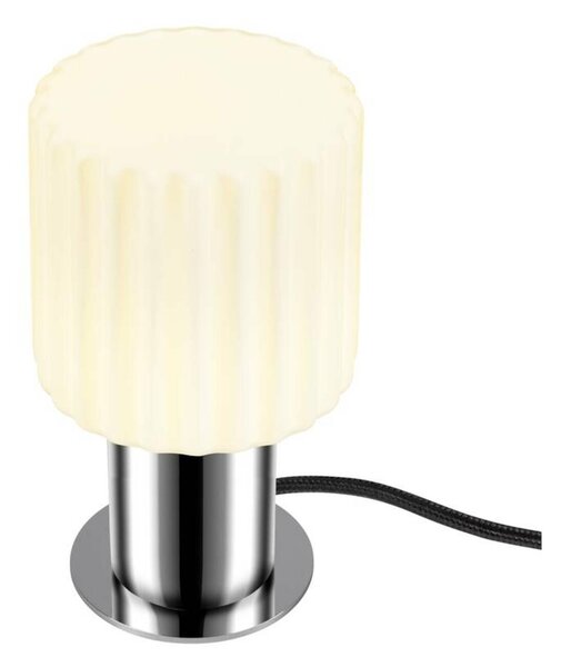 BIG WHITE SLV VARYT Stolní lampa, kulatá, 1x max. 6W, E14, chrom 1008111