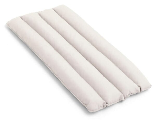 HAY Prošívaný podsedák Palissade Chair and Armchair Soft Quilted Cushion, cream white
