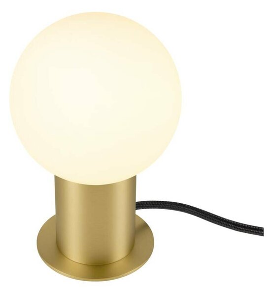 BIG WHITE SLV VARYT Stolní lampa, kulatá, 1x max. 6W, E14, mosazné 1008112