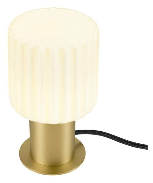 BIG WHITE SLV VARYT Stolní lampa, kulatá, 1x max. 6W, E14, mosazné 1008112