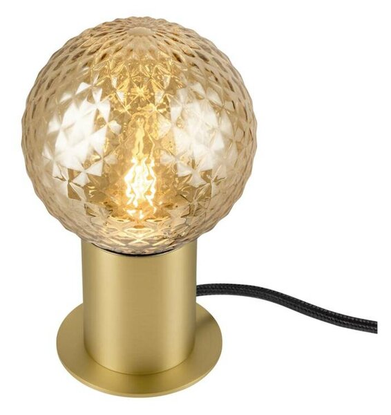BIG WHITE SLV VARYT Stolní lampa, kulatá, 1x max. 6W, E14, mosazné 1008112