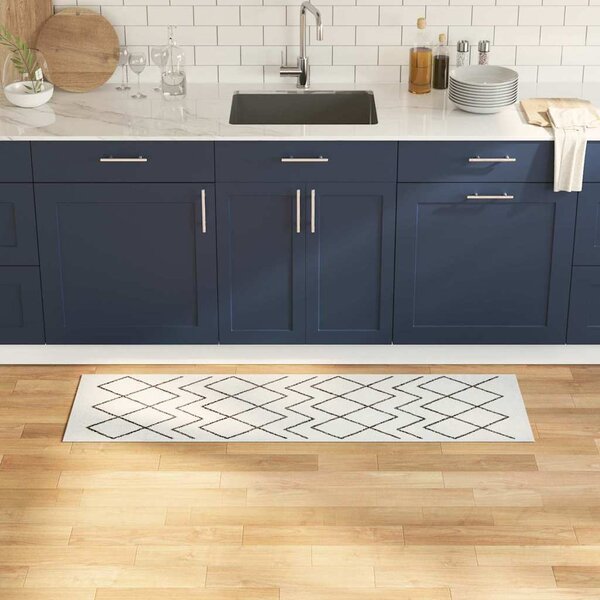 VidaXL Kuchyňský koberec omyvatelný 45 x 150 cm samet [42013429] Barva: podzim