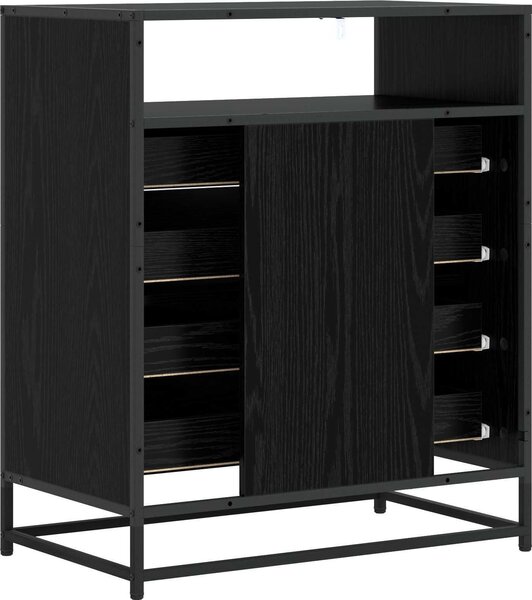 VidaXL Komoda se zásuvkami 70x41x83,5 cm kompozitní dřevo [8010314] Barva: kouřový dub