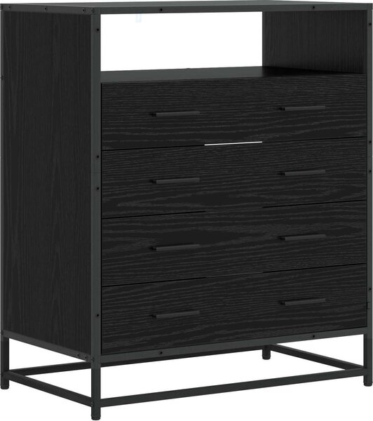 VidaXL Komoda se zásuvkami 70x41x83,5 cm kompozitní dřevo [8010314] Barva: kouřový dub