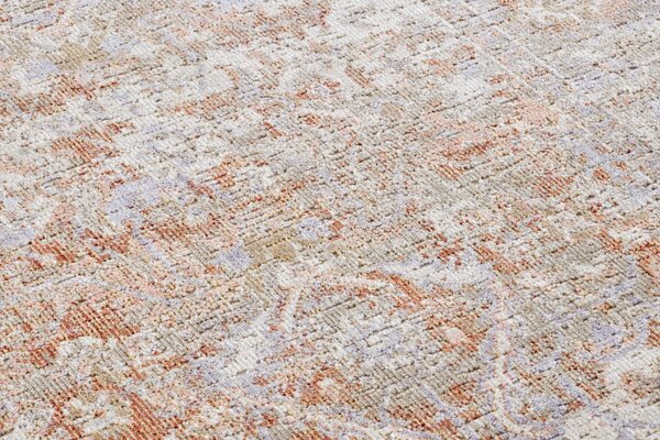 Hanse Home, Běhoun Cairo 105587 Port Said Cream Red – na ven i na doma, 80x200, oranžová, chodba / předsíň