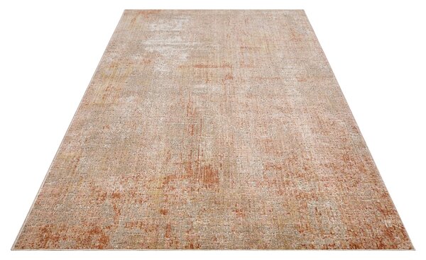 Hanse Home, Kusový koberec Cairo 105585 Gizeh Cream Red – na ven i na doma, 160x235, oranžová, chodba / předsíň