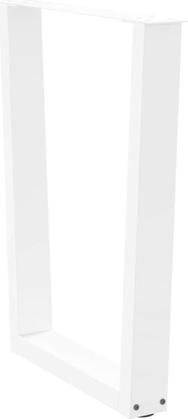 VidaXL Nohy k jídelnímu stolu ve tvaru V, 2 ks, , 70 x (72-73,3) cm, ocel [4012645] Barva: Černá