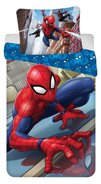 Jerry Fabrics s. r. o. Povlečení z mikrovlákna 140x200 + 70x90 - Spiderman 05