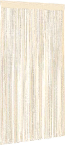 VidaXL Provázkové záclony 2 ks 100x250 cm [132402] Barva: Béžová