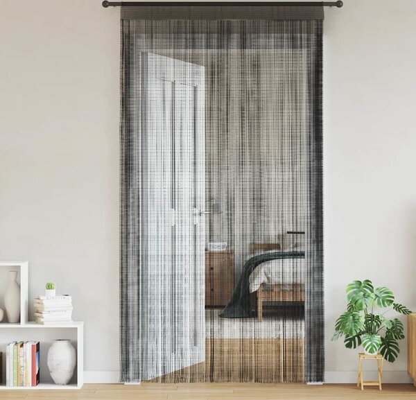 VidaXL Provázkové záclony 2 ks 100x250 cm [132402] Barva: Béžová