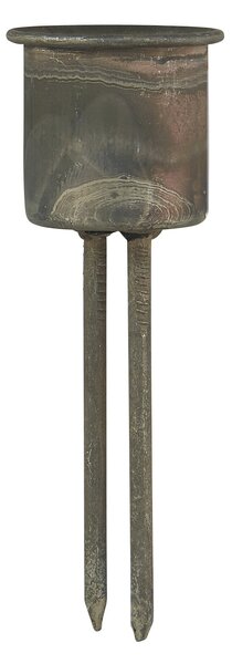 Zapichovací svícen na svíčku 2,2 cm Rustic Metal
