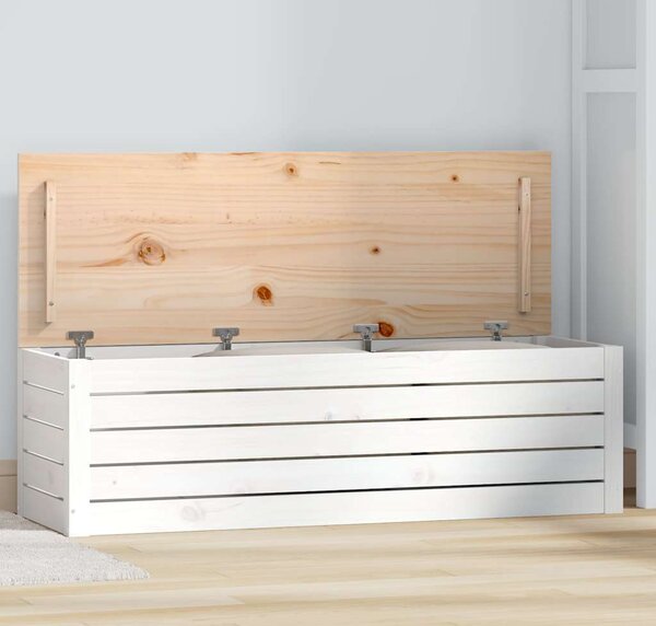 VidaXL Úložný box 109x36,5x33 cm masivní borové dřevo [865371] Barva: Přírodní