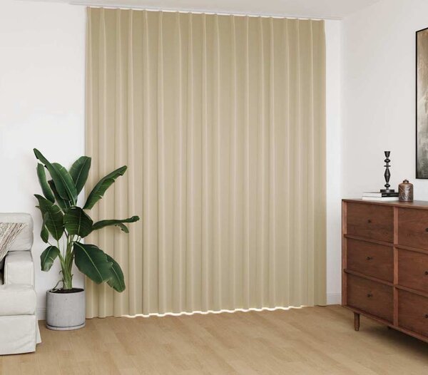 VidaXL Zatemňovací závěs s háčky 290 x 245 cm [134449] Barva: Modrá