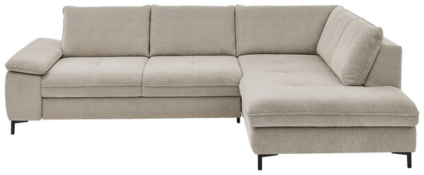 ROHOVÁ SEDAČKA, textil, pískové barvy Beldomo Speed - Sedací soupravy