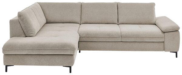 ROHOVÁ SEDAČKA, textil, pískové barvy Beldomo Speed - Sedací soupravy
