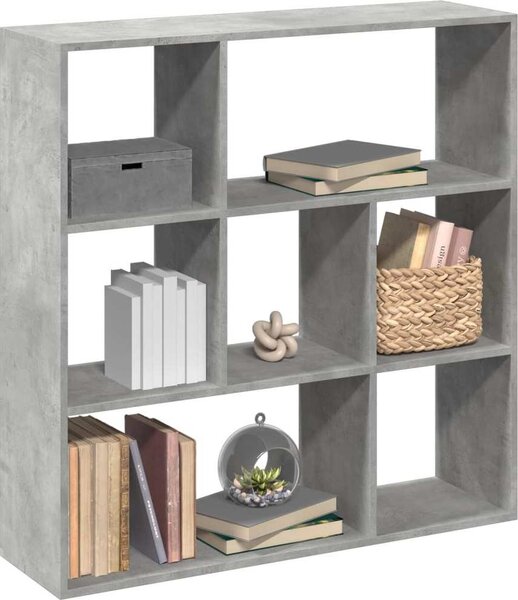 VidaXL Knihovna/dělící stěna 102x29x103,5 cm kompozitní dřevo [8015689] Barva: Bílá