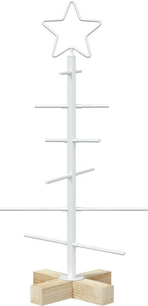 VidaXL Kovový vánoční stromek se stojanem KUOPIO 60 cm Ocel [42053866] Barva: Černá