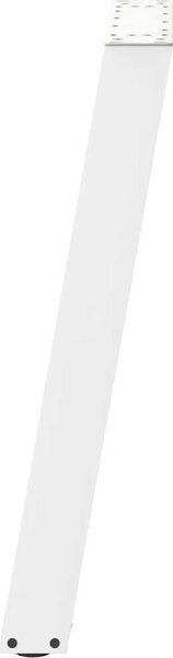 VidaXL Nohy k jídelnímu stolu ve tvaru U, 2 ks, ocel, 50 x (72-73) cm, ocel [4012785] Barva: Černá