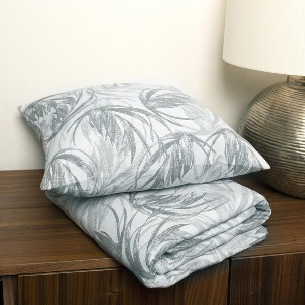 Povlak SOFA palms šedá 45 x 45 cm