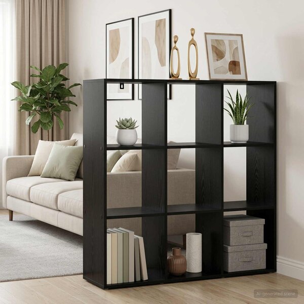 VidaXL Knihovna/dělící stěna 102x29x103,5 cm kompozit [8015688] Barva: dub sonoma