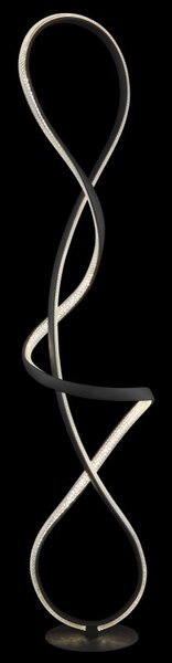 Globo SWIRL 67341SS LED stojací lampa | 36W LED | 1810lm | 4000K