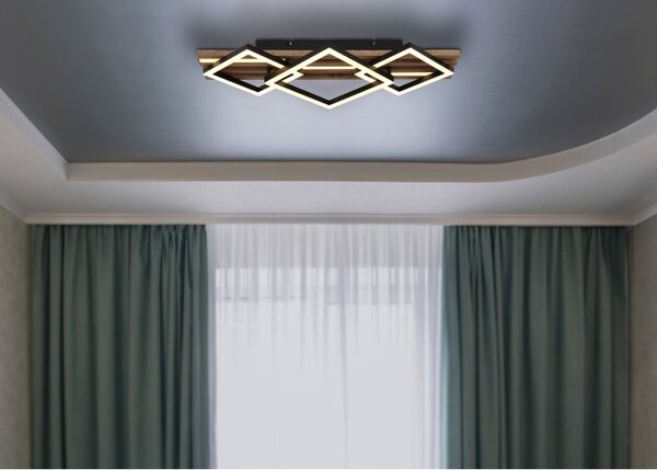 Globo OBRIEN 67344D2 LED přisazené stropní svítidlo | 32W LED | 1590lm | 3000K