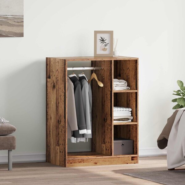 VidaXL Šatní skříň 77 x 48 x 102 cm kompozitní dřevo [879644] Barva: dub sonoma