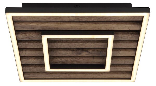 Globo WOODY 67345D LED přisazené stropní svítidlo | 18W LED | 1000lm | 3000K