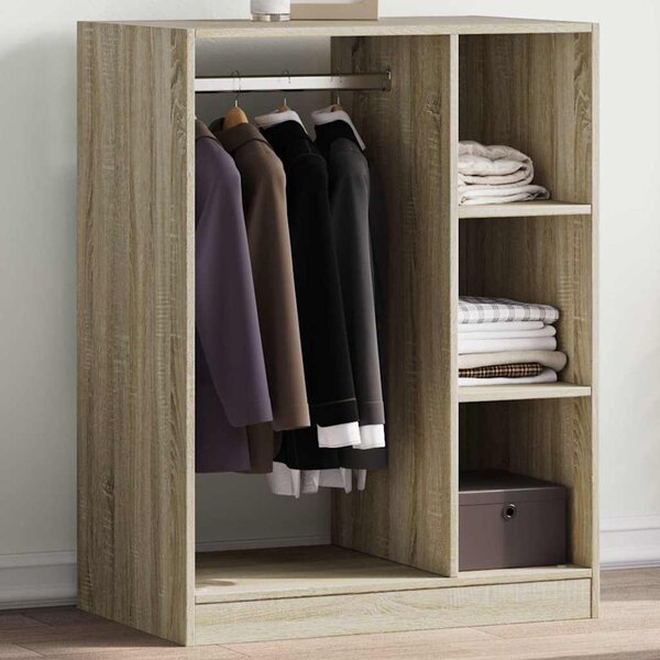 VidaXL Šatní skříň 77 x 48 x 102 cm kompozitní dřevo [879644] Barva: dub sonoma