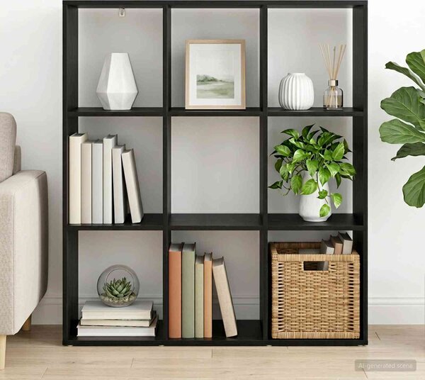 VidaXL Knihovna/dělící stěna 102x29x103,5 cm kompozit [8015688] Barva: dub sonoma