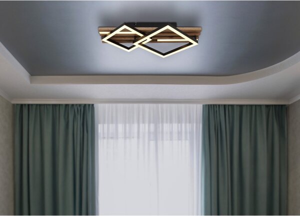 Globo OBRIEN 67344D1 LED přisazené stropní svítidlo | 25W LED | 1300lm | 3000K