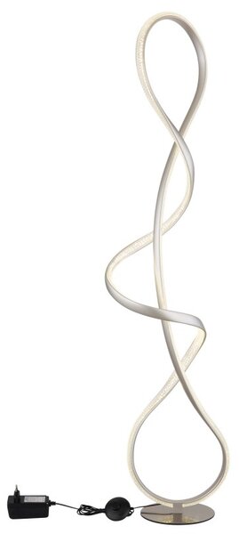 Globo SWIRL 67341SN LED stojací lampa | 36W LED | 2260lm | 4000K