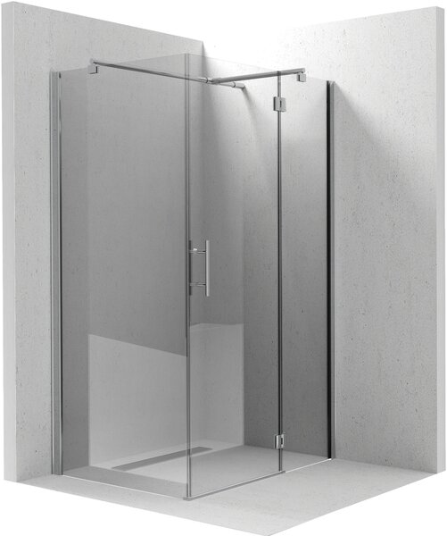 Deante Obdélníkový sprchový kout Abelia 80x120 cm - KTA 044P - bez vaničky